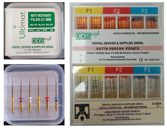 NITI ROTARY FILES 21MM